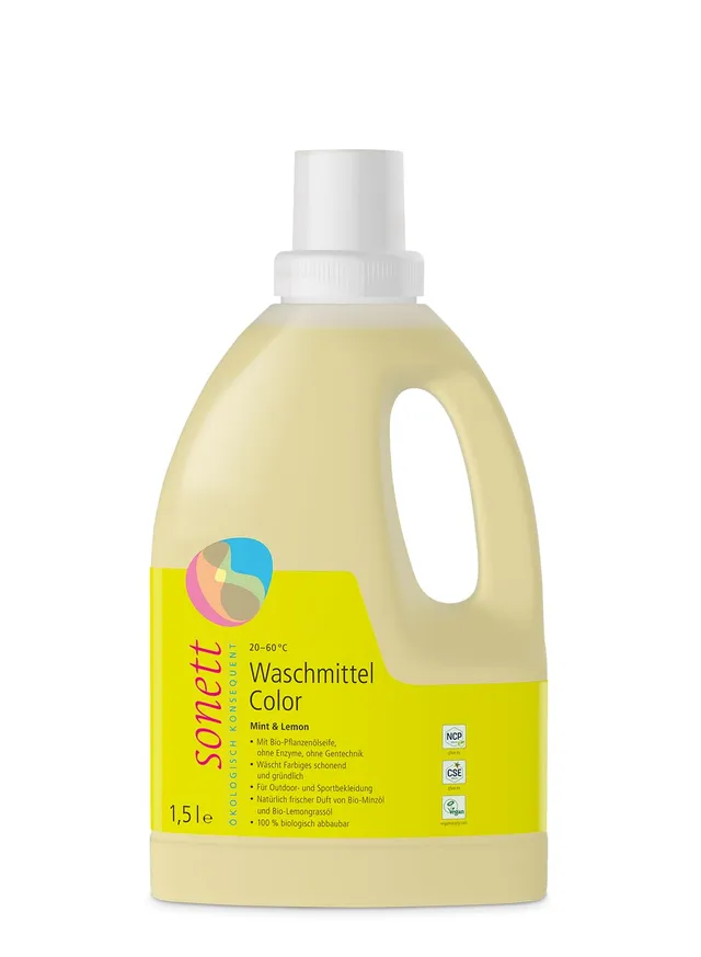 sonett-waschmittel-color-mint-lemon-1-5-liter-fl-ssigwaschmittel-f-r-buntw-sche- image 1