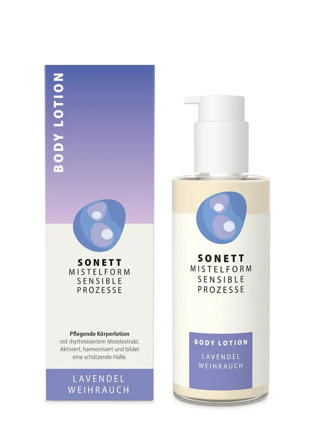 sonett-mistelform-sensible-prozesse-bodylotion-lavendel-weihrauch-145-ml-erfrisc image 1