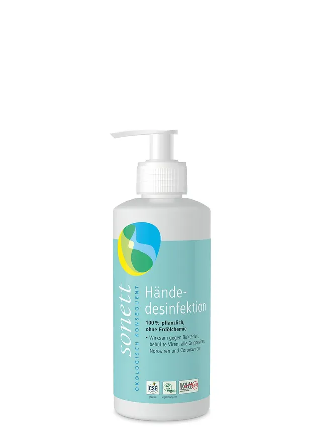 sonett-h-ndedesinfektion-pflanzliches-desinfektionsmittel-300-ml-70-alkohol-vah- image 1