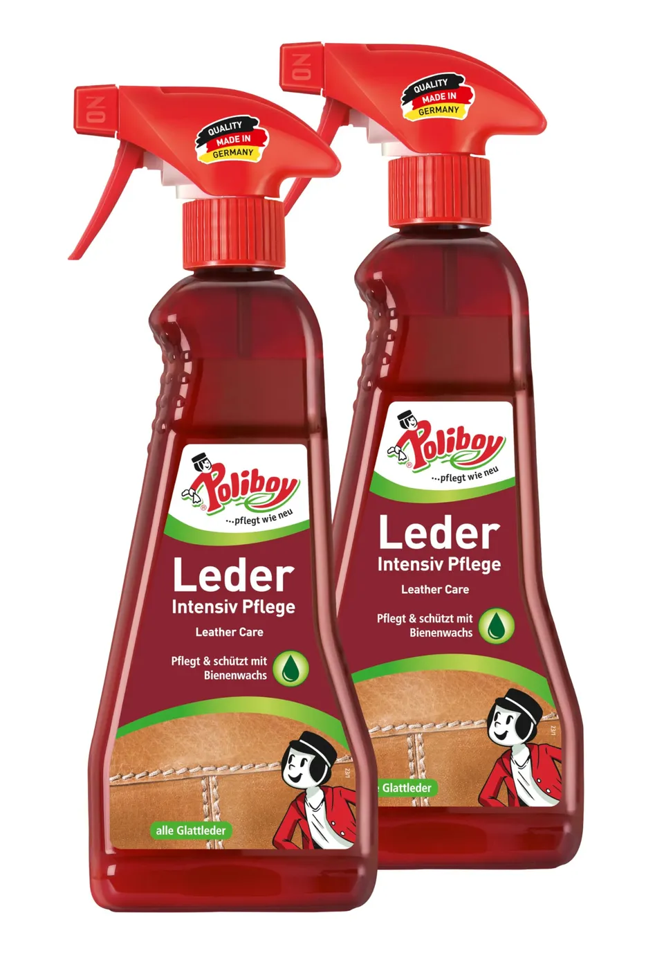 poliboy-leder-intensiv-pflege-2x-375-ml-farblose-lederpflegecreme-f-r-glattleder image 1