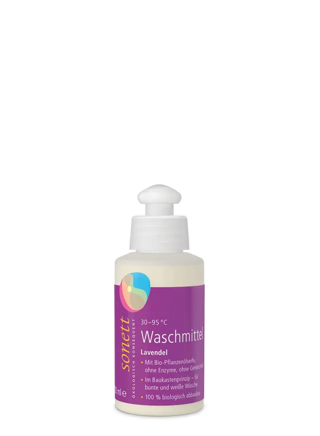 sonett-waschmittel-lavendel-fl-ssigwaschmittel-mit-bio-pflanzen-lseife-120-ml-re image 1