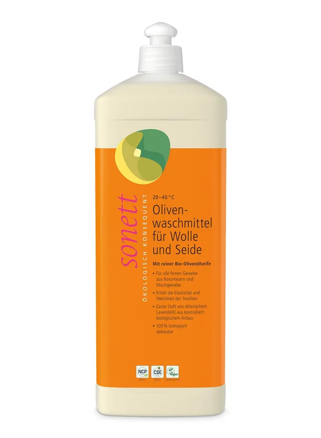 sonett-olivenwaschmittel-f-r-wolle-und-seide-1-liter-fl-ssig-feinwaschmittel-auf image 1