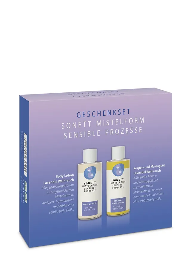 sonett-mistelform-geschenkset-k-rper-und-massage-l-body-lotion-lavendel-weihrauc image 1