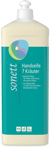 sonett-handseife-7-kr-uter-300-ml-basische-pflanzen-lseife-f-r-h-nde-gesicht-k-r image 5