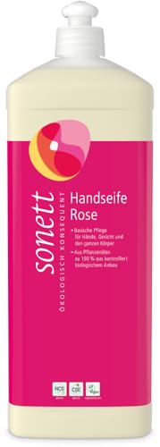 sonett-handseife-rose-300-ml-vegane-bio-fl-ssigseife-aus-kontrolliert-biologisch image 7