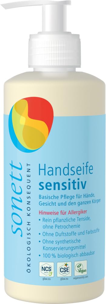 sonett-handseife-sensitiv-10-liter-basische-pflegeseife-mit-rein-pflanzlichen-te image 3