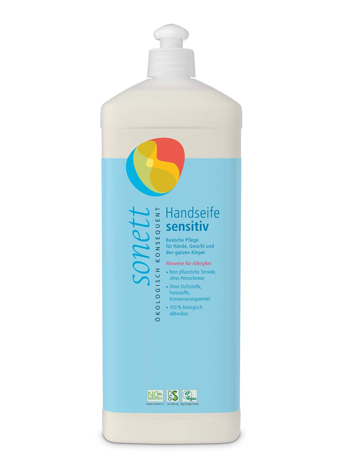 sonett-handseife-sensitiv-10-liter-basische-pflegeseife-mit-rein-pflanzlichen-te image 2