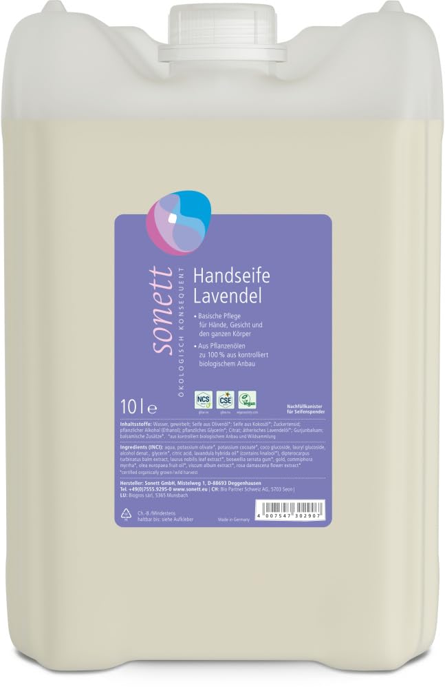sonett-handseife-lavendel-300-ml-milde-handseife-mit-bio-lavendel-l-f-r-h-nde-ge image 7