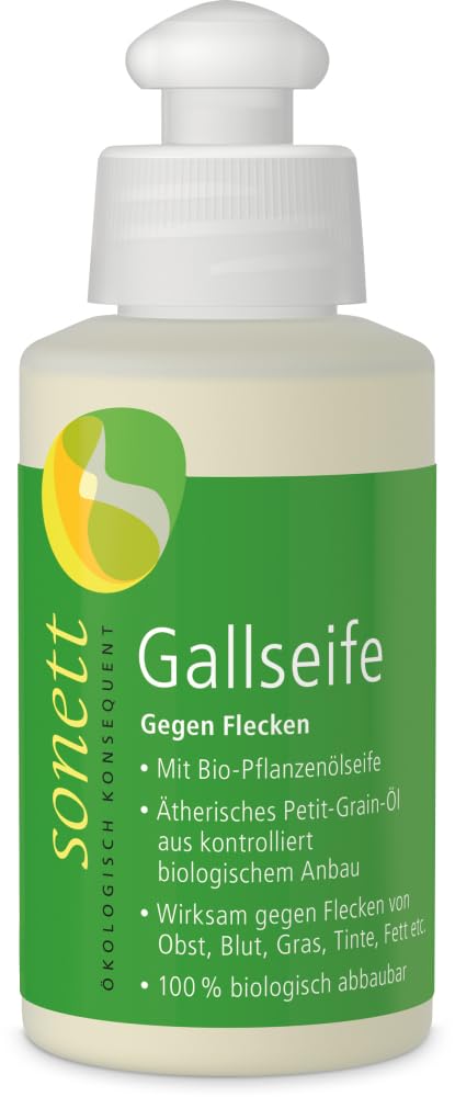 sonett-gallseife-fl-ssig-120-ml-bio-fleckentferner-waschverst-rker image 3