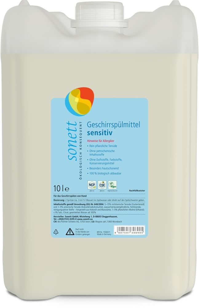 sonett-geschirrsp-lmittel-sensitiv-300-ml-konzentriertes-duftfreies-handsp-lmitt image 4