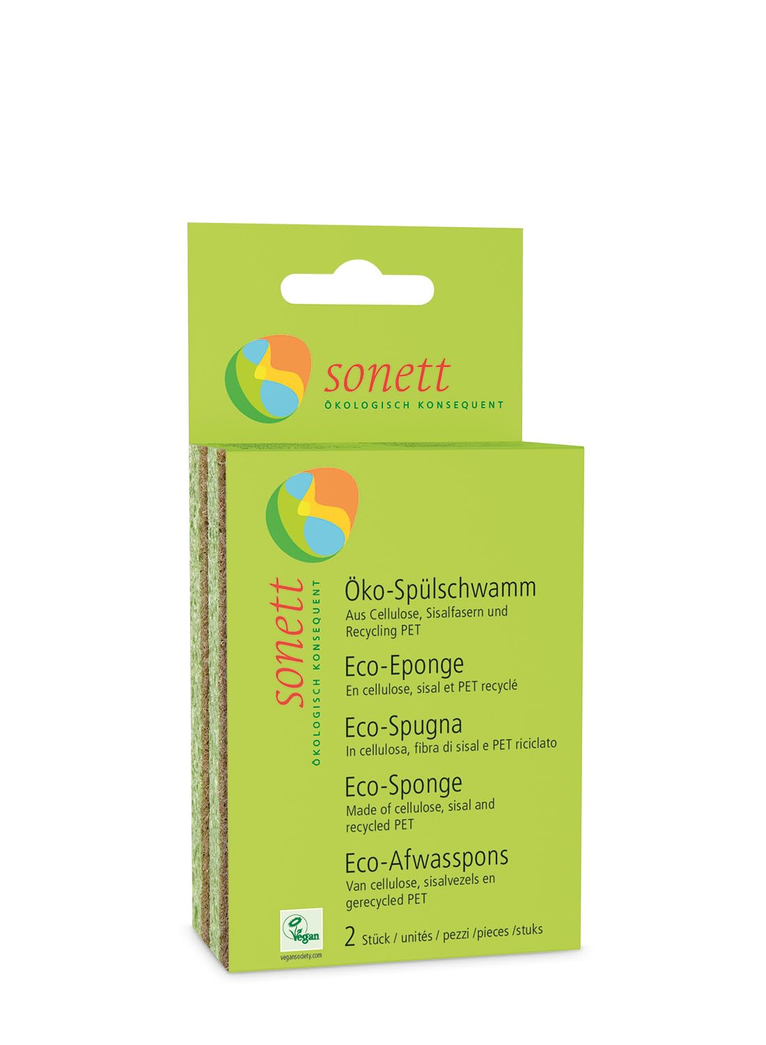 sonett-ko-reinigungsschwamm-2er-pack-veganer-sp-lschwamm-aus-cellulose-sisal-und image 3