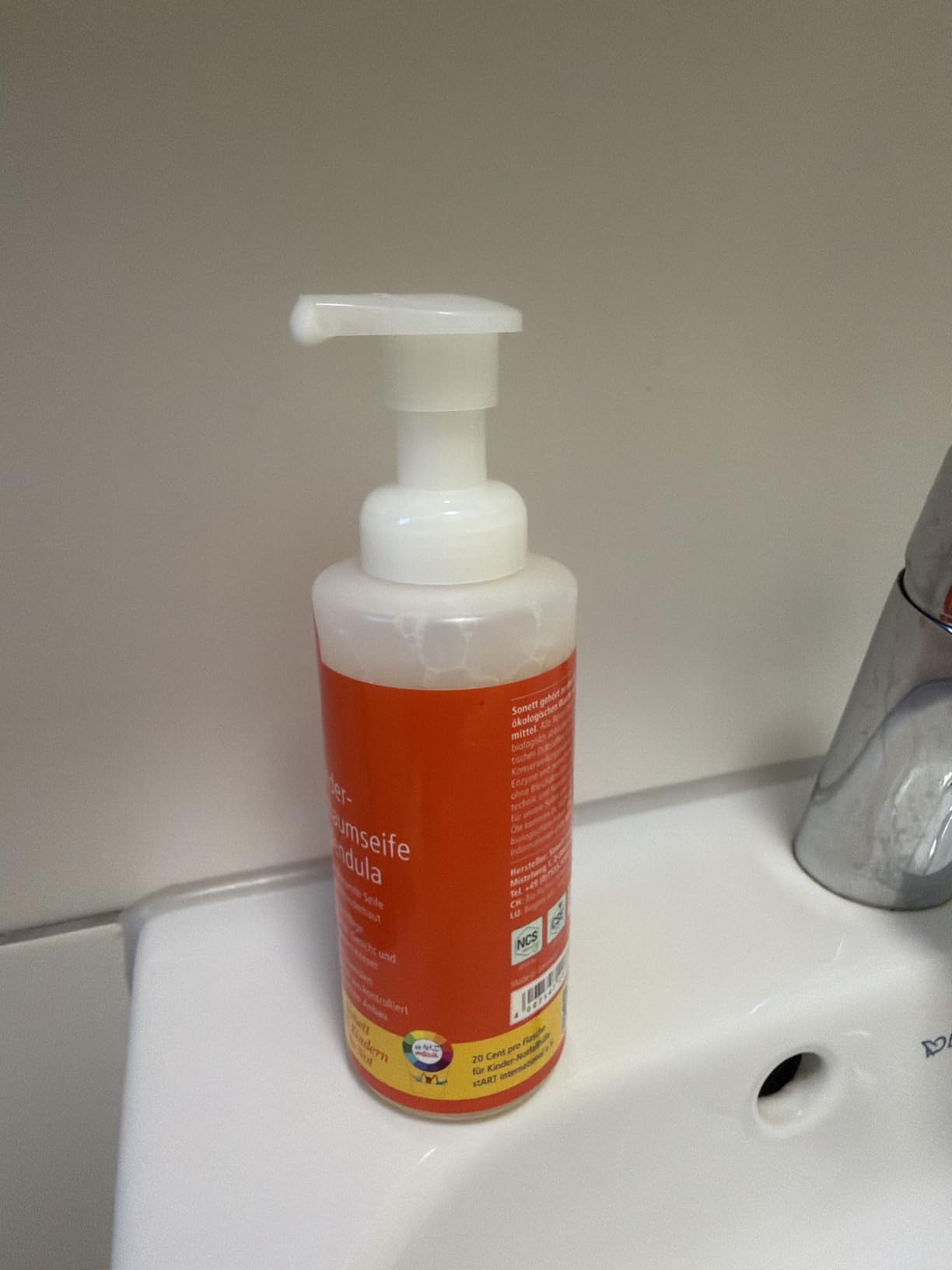Perfekt für Babys erste Waschzeit