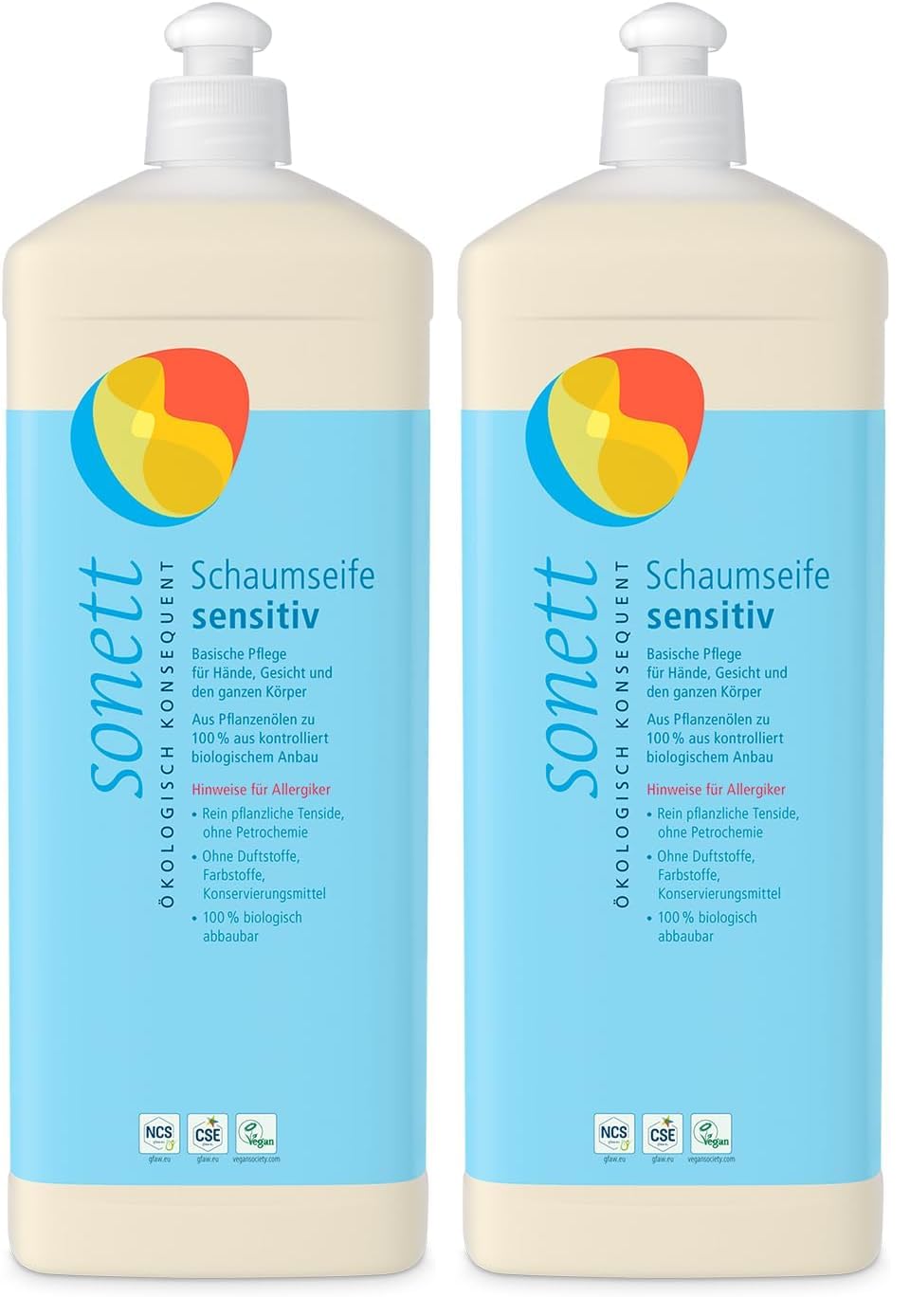 sonett-schaumseife-sensitiv-1-liter-vegane-seife-mit-bio-calendula-f-r-sensible- image 6