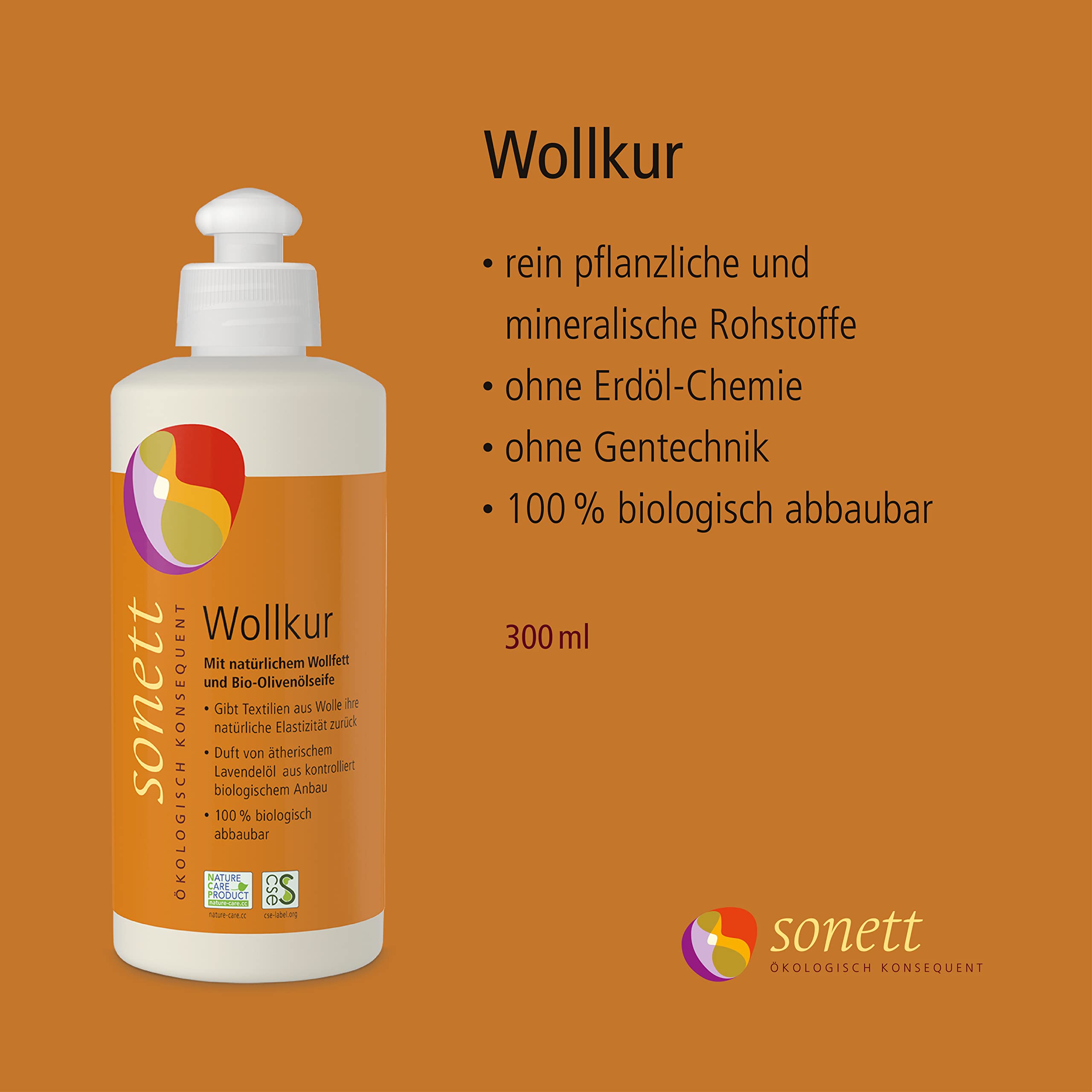 sonett-wollkur-300-ml-wollwaschmittel-zusatz-mit-nat-rlichem-wollfett-und-bio-ol image 2
