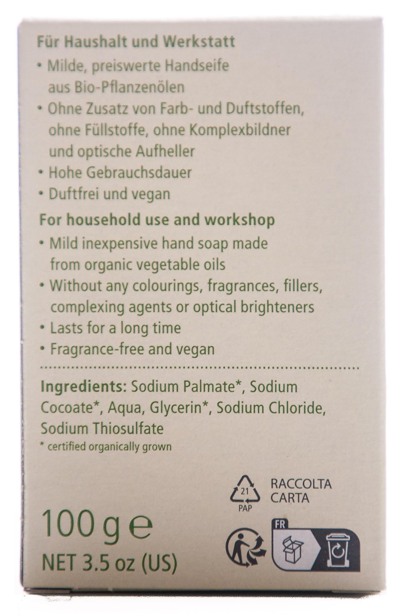 sonett-kernseife-st-ck-100-g-milde-duftfreie-kernseife-aus-bio-pflanzen-len-vega image 5