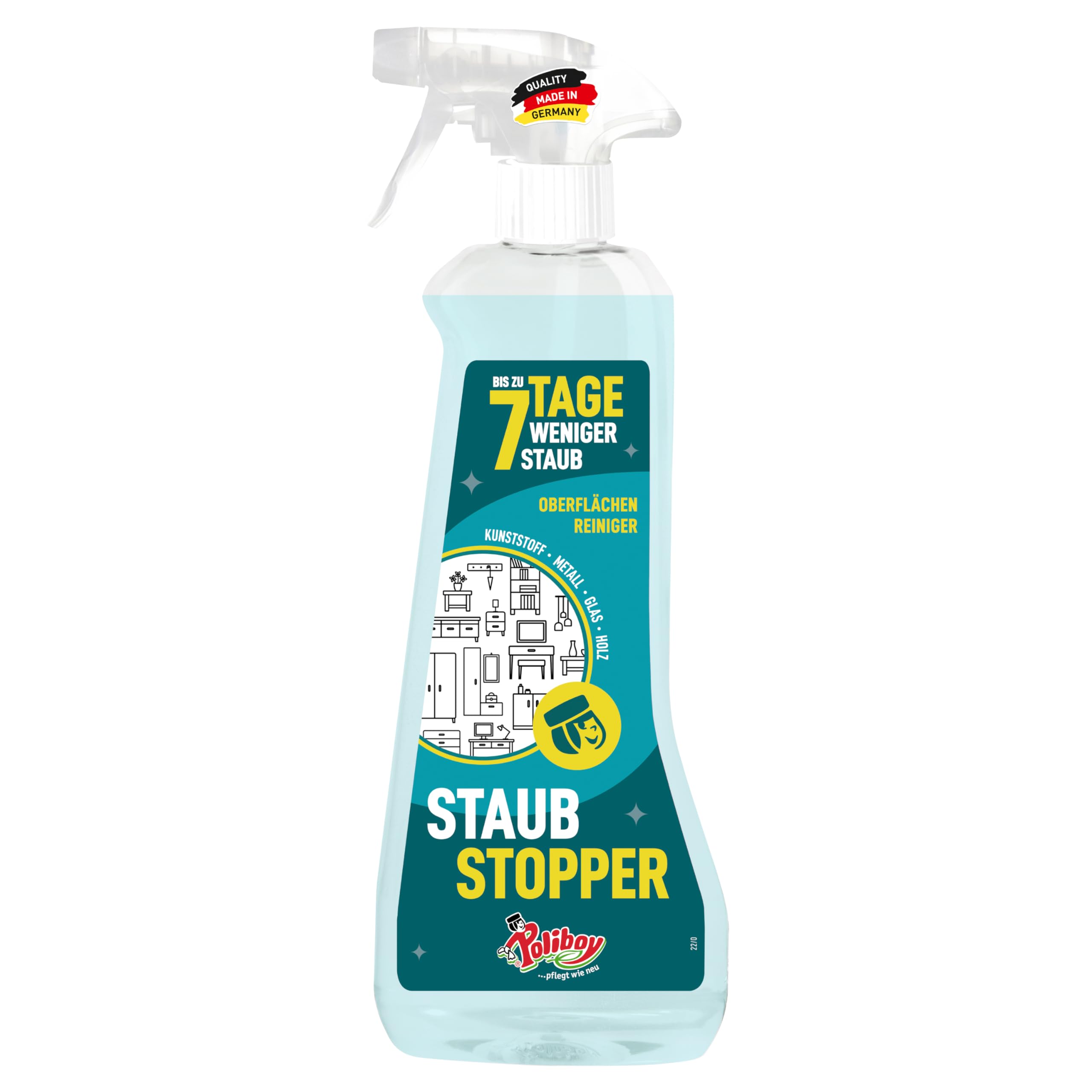 poliboy-staubstopper-allzweckreiniger-500-ml-antistatik-reiniger-gegen-staub-bis image 1